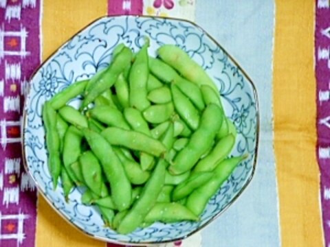 枝豆を美味しく茹でる。冷凍する？今食べる？